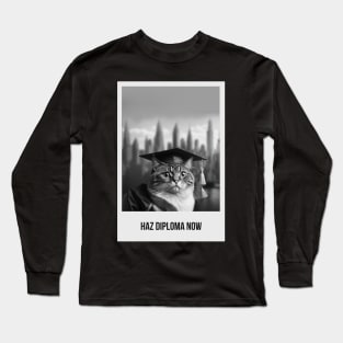 Haz Diploma Long Sleeve T-Shirt